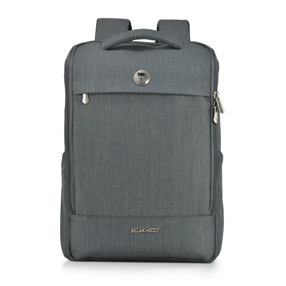 [BH 5 NĂM] Balo Mikkor The Lewie, Siêu Nhẹ 650g, Chống Thấm, Thiết Kế Miệng Mở Rộng, Vừa Laptop 15.6 inch, Đa Ngăn | BigBuy360 - bigbuy360.vn