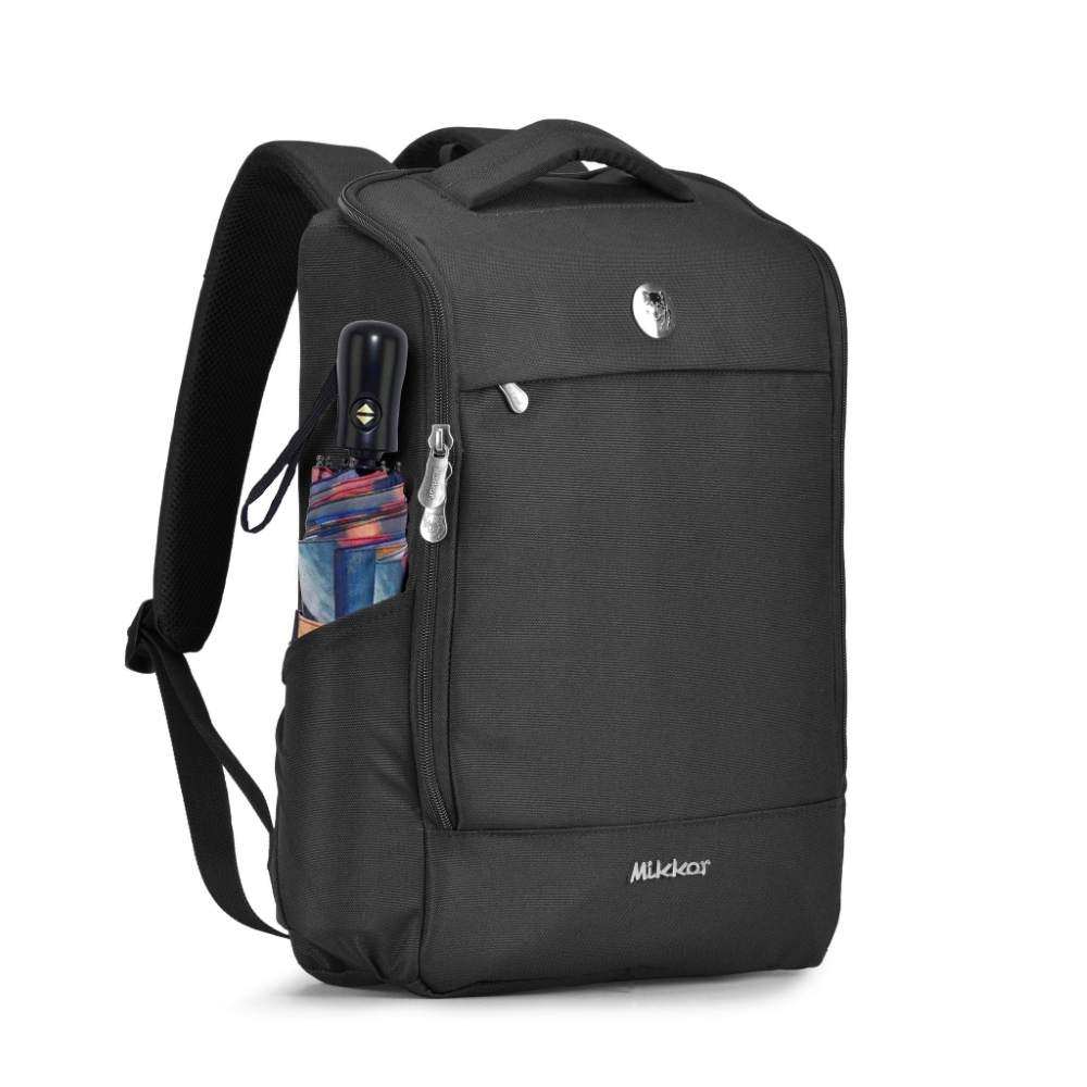 [BH 5 NĂM] Balo Mikkor The Lewie, Siêu Nhẹ 650g, Chống Thấm, Thiết Kế Miệng Mở Rộng, Vừa Laptop 15.6 inch, Đa Ngăn | BigBuy360 - bigbuy360.vn