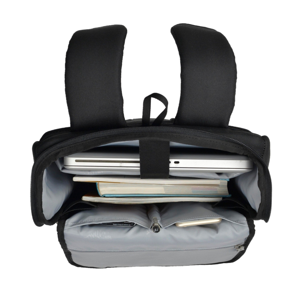 [BH 5 NĂM] Balo Mikkor The Lewie, Siêu Nhẹ 650g, Chống Thấm, Thiết Kế Miệng Mở Rộng, Vừa Laptop 15.6 inch, Đa Ngăn | BigBuy360 - bigbuy360.vn