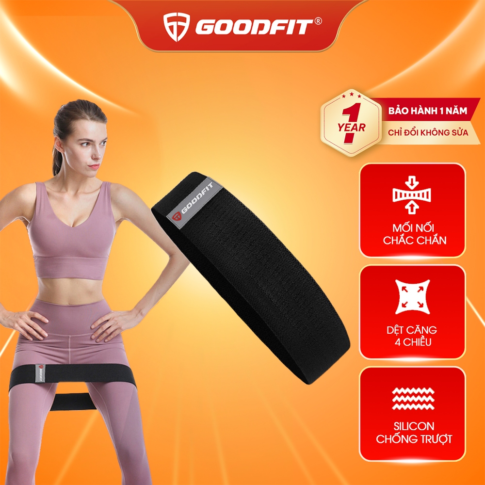 Dây mini band kháng lực tập gym, tập mông GoodFit GF912MB