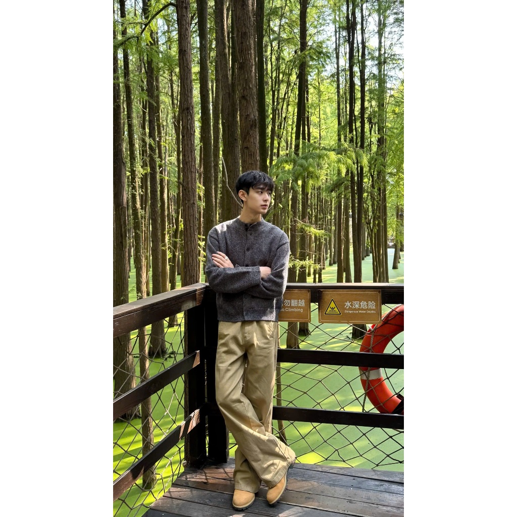 Áo Khoác Len Cardigan 𝐂𝐎𝐎𝐋𝐂𝐑𝐄𝐖 Basic Mềm Mịn Form Rộng Unisex Phong Cách Hàn Quốc ALD 04 AKD073 | BigBuy360 - bigbuy360.vn