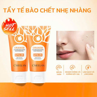 CMEEEAN  Gel Tẩy Tế Bào Chết Da Mặt Cam  50gr Tẩy Tế Bào Chết Nhẹ Nhàng Dưỡng Ẩm Sâu Phù Hợp Mọi Loại Da