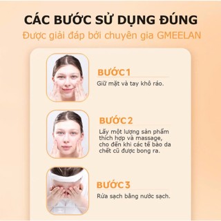 CMEEEAN  Gel Tẩy Tế Bào Chết Da Mặt Cam  50gr Tẩy Tế Bào Chết Nhẹ Nhàng Dưỡng Ẩm Sâu Phù Hợp Mọi Loại Da