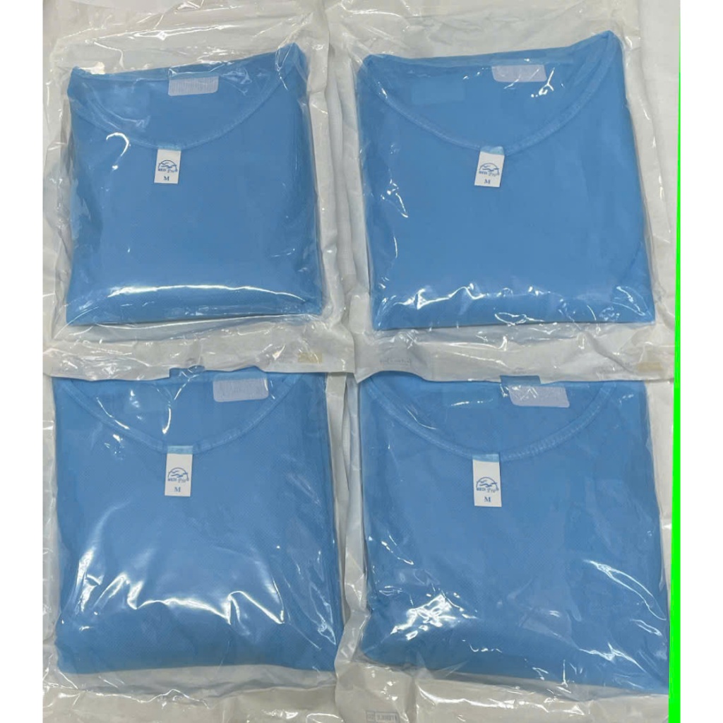 Áo giấy phẫu thuật TTB ,Áo phẫu thuật y tế dùng 1 lần – Chất liệu thoáng mát, an toàn, tiện lợi