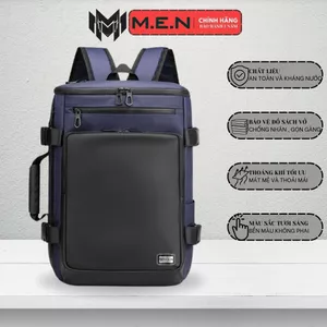 Balo thời trang học sinh văn phòng giấu quai đựng laptop 15-17 inch Zone MenR6 cao cấp [GÍA RẺ]
