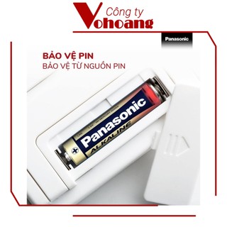 Vỉ 2 viên tiểu Panasonic Alkaline AA LR6T dung lượng cao, chống chảy, tương thích mọi thiết bị