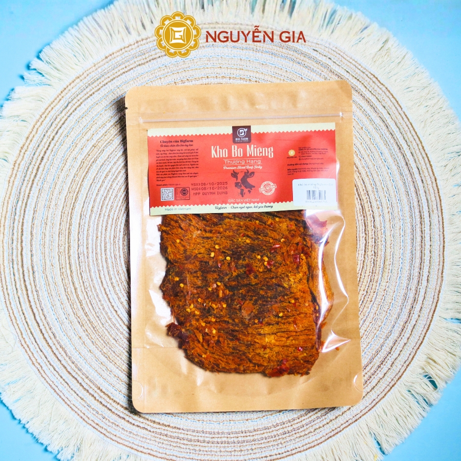 Khô Bò Miếng Bigfarm (Mua 20 Tặng 1) 150g / 400g NGDAV009