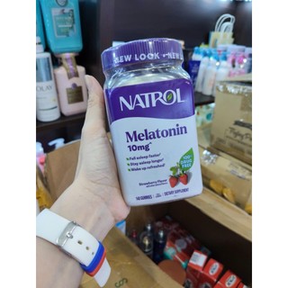 Kẹo dẻo hỗ trợ ngủ ngon 10mg Natrol Melatonin Gummies 140V - CÔ THƯ MARKET