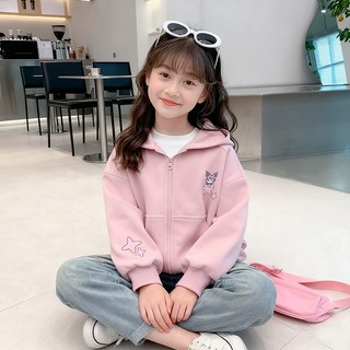 ÁO KhoáC HồNg Có Mũ Cho Bé GáI, HọA TiếT HoạT HìNh ThờI Trang, Phù HợP áO KhoáC Bé Trai