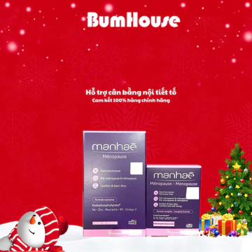 [Hàng CTY] Viên uống Manhae Nutrisante Cân Bằng Nội Tiết Tố 30 viên, 60 viên 90 viên hộp CodeAge