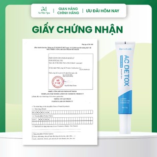 Serum Chăm Sóc Da Mụn Da Dầu LURCINN AC Detox Prevent Acne 10ml
