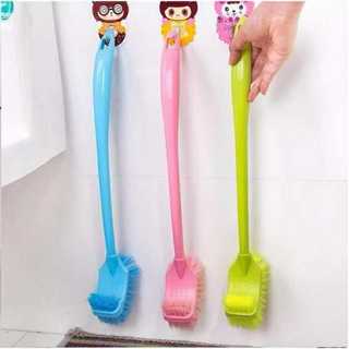 Chổi cọ vệ sinh có ngăn chứa xà phòng,Cây cọ Toilet bồn cầu  thế hệ mới