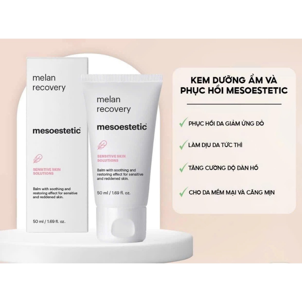 Kem Dưỡng Phục Hồi Cho Da Nhạy Cảm Mesoestetic Recovery Melan