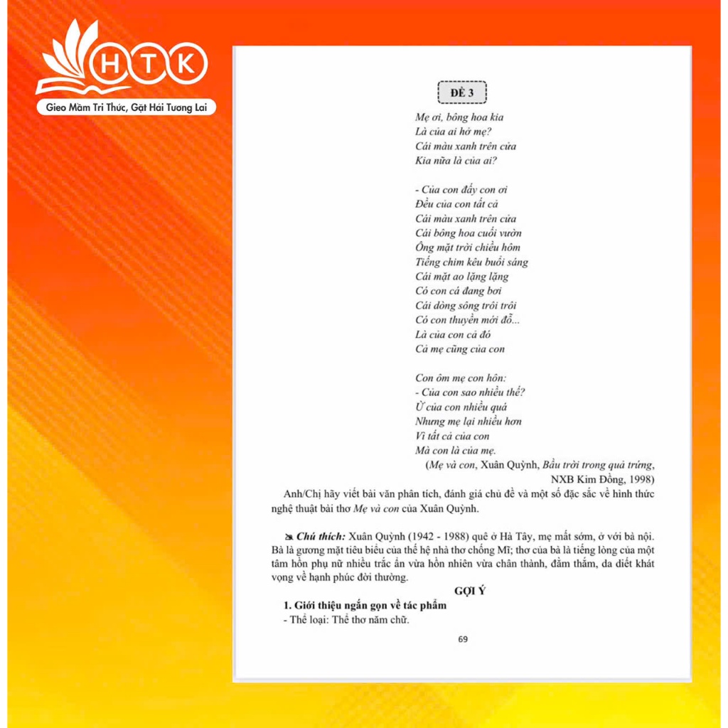 [Hàng Mới Về] Sách - Nắm vững kĩ năng viết bài văn Ngữ văn 10