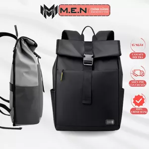 Ba lô học sinh Basiil M.E.N xám đen [FREESHIP]