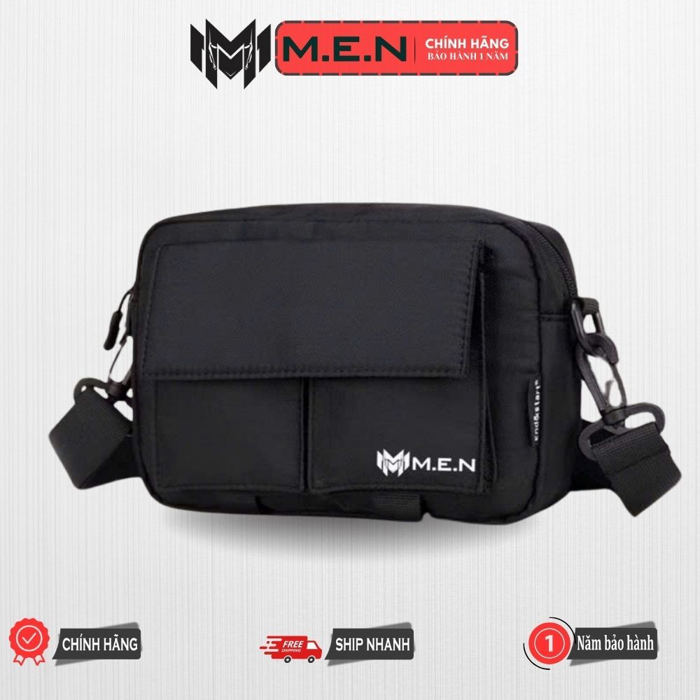 Túi đeo vai Men nhiều ngăn Coolbag đen ngầu {FREESHIP}