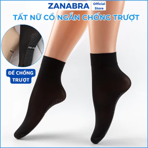 Tất Da Nữ Mỏng Nhẹ Chống Trơn Trượt, Vớ Nữ Cổ Ngắn Siêu Dai, Chống Nắng ZANABRA T5659