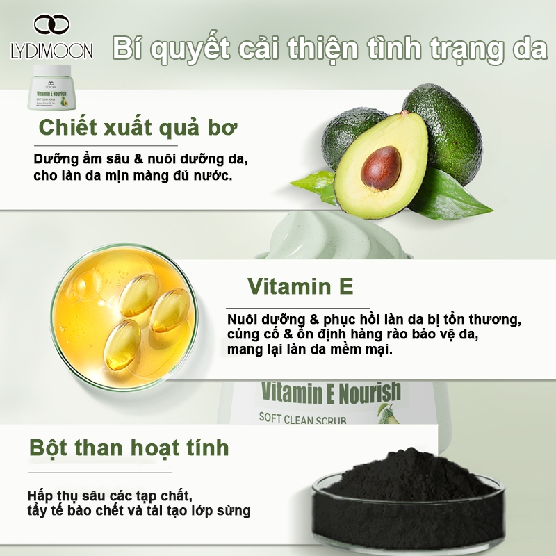 Ô - tẩy tế bào chết body tẩy da chết arrahan tẩy da chết body 250g Kem Tẩy Da Chếthiênhiên Dịu Nhẹ Không Kích Ứng