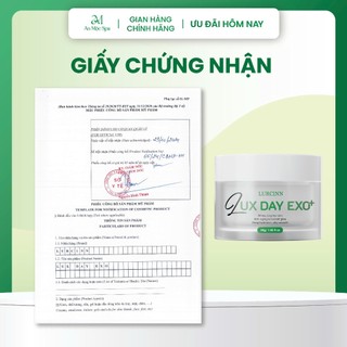 Kem Dưỡng Ẩm Da Giúp Căng Bóng Trắng Sáng, Ngừa Mụn LURCINN Lux Day Exo - 30g