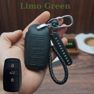Bao da chìa khóa VinFast Limo Green da bò cao cấp, logo VinFast sang trọng, nhiều màu thời thượng, bền đẹp và tinh tế