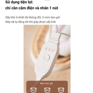 (Quà tặng không bán) Máy sấy giày Lumias SD1 - Khử mùi hôi, hút ẩm - Làm nóng nhanh