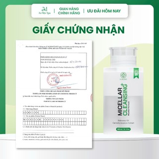 Nước Tẩy Trang Lurcinn 2 Tầng Micellar Cleansing 300g, Không Gây Tình Trạng Khô Da, Hỗ Trợ Làm Sạch