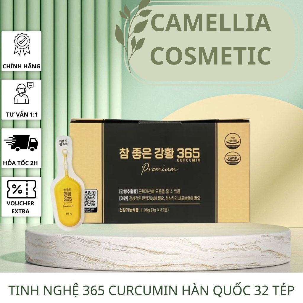 [ĐẠI LÝ CHÍNH HÃNG] Tinh chất Nghệ Nano 365 Hàn Quốc premium