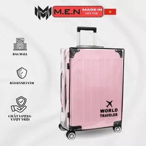 Áo Trùm vali nhựa Dây Kéo Khe M.E.N chống nước [HÀNG VỀ]