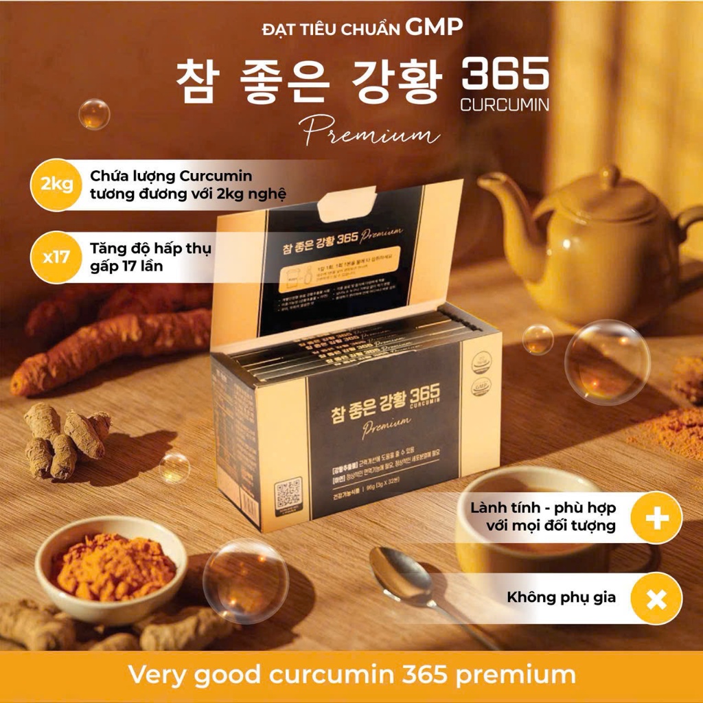 [ĐẠI LÝ CHÍNH HÃNG] Tinh chất Nghệ Nano 365 Hàn Quốc premium