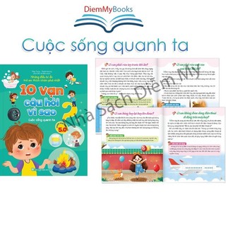 Sách Thiếu Nhi- Trọn Bộ 5 Quyển 10 Vạn Câu Hỏi Vì Sao? Dành Cho Bé Khám Phá Nhất Về 5 Chủ Đề Khác Nhau Nội Dung Hấp Dẫn