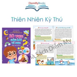 Sách Thiếu Nhi- Trọn Bộ 5 Quyển 10 Vạn Câu Hỏi Vì Sao? Dành Cho Bé Khám Phá Nhất Về 5 Chủ Đề Khác Nhau Nội Dung Hấp Dẫn