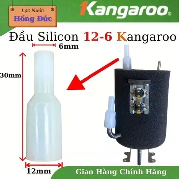 Đầu nối Silicon 12-6 Dành cho BẦU NÓNG - BẦU LẠNH CHIP Máy Lọc Nước Kangaroo, Sunhouse, Karofi