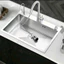 Chậu rửa bát 1 hố ,Chậu Rửa Chén Bát INOX,bộ xả chống hôi tuyệt đối,vật liệu cao cấp chống gỉ