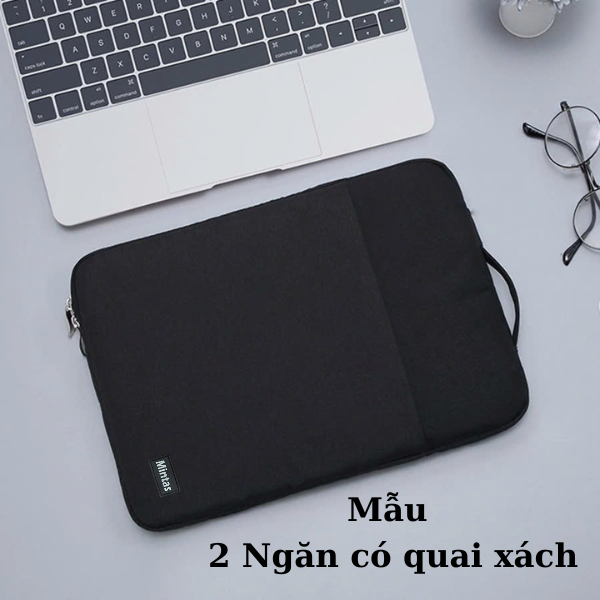 [Peinn] Túi chống sốc đựng laptop đệm dầy chống sốc chống chầy xước bảo vệ laptop