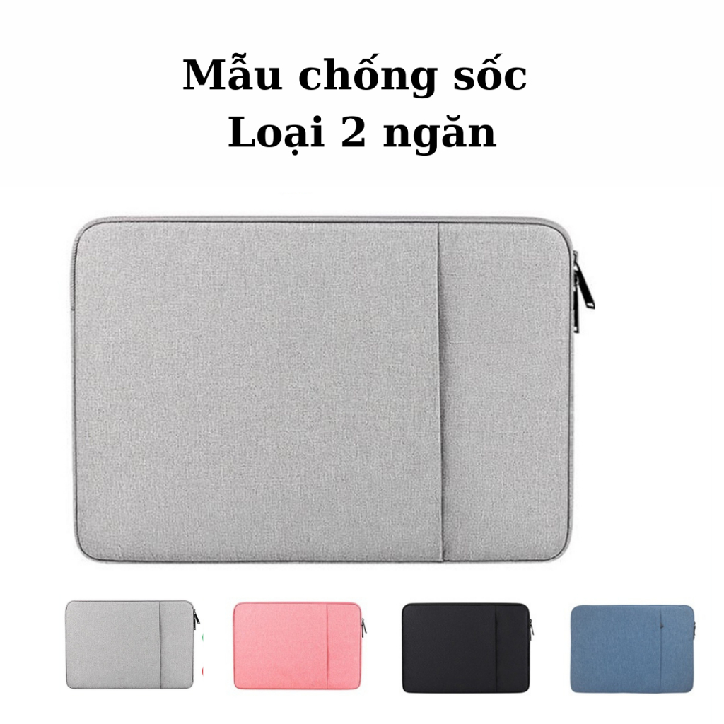 [Peinn] Túi chống sốc đựng laptop đệm dầy chống sốc chống chầy xước bảo vệ laptop