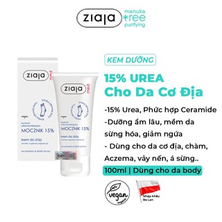 Kem Mềm Da 15% Ure - Ziaja Med Mocznik 15% Urea Cream 100ml