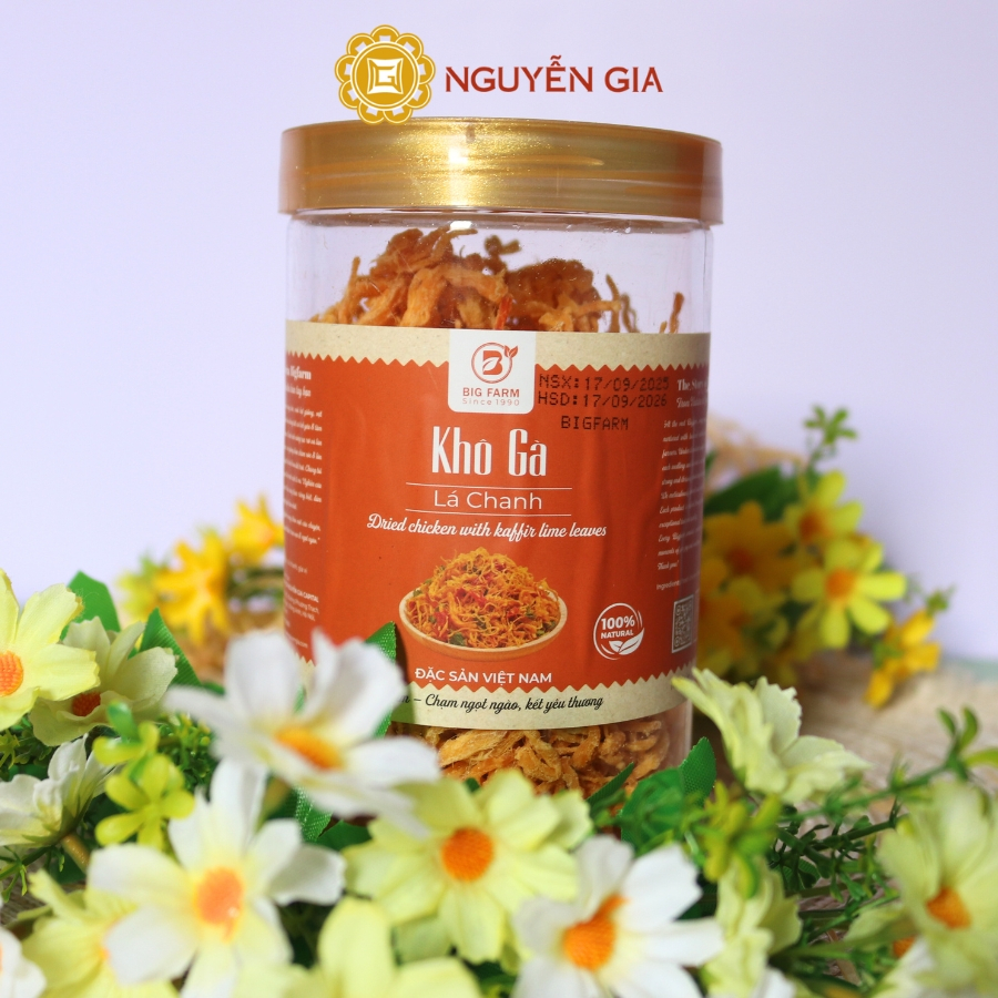 Khô Gà Lá Chanh Bigfarm 200g / 240g / 300g NGDAV005