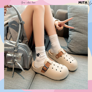 Sục nữ đế bệt dép cao 4cm trơn chất liệu EVA  kiểu dáng Hàn quốc dễ thương CS-225 Mita