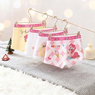 Bộ 4 QuầN LóT Bé GáI ChấT LiệU Cotton ThoáNg Khí, MềM MạI ThoảI MáI, Phù đồ Bé GáI