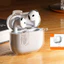 Vỏ bảo vệ tai nghe chống rơi tự động trong suốt dạng bật lên cho AirPods 4 2 3 thế hệ Pro Pro 2 Ốp lưng​​