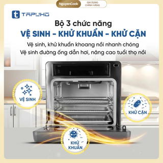 [CHÍNH HÃNG] Nồi Chiên Hấp Hơi Nước Đa Năng TAPUHO TSF16 Color PLUS 16L - 70 Chứ Năng, BH 30 Tháng