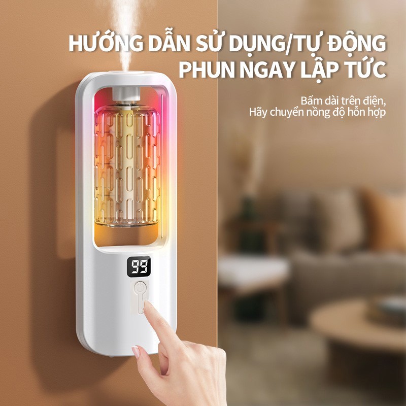 Máy khuếch tán tinh dầu Longma ARA tự động - Longma ARA Máy khuếch tán hương thơm tự động Trang chủ Phòngủ Phòng tắmm...