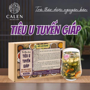 Trà thảo dược nguyên vị Calen tiêu u tuyến giáp, giảm u hạch, giải ứ máu đông bịch lớn 30 gói