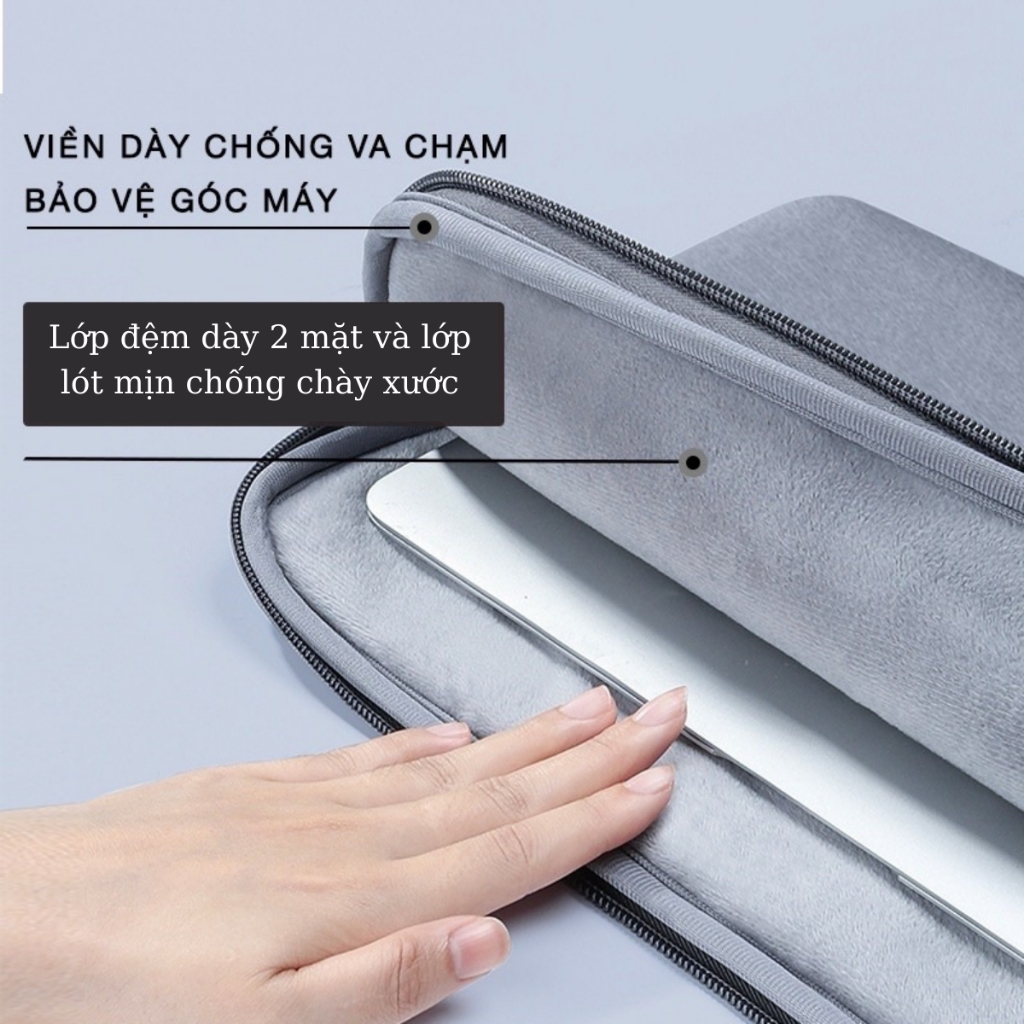 [Peinn] Túi Đựng Laptop Chống Sốc Chất Liệu Chống Thấm Chống Chày Xước dùng Được Cho Tất Cả Loại Máy