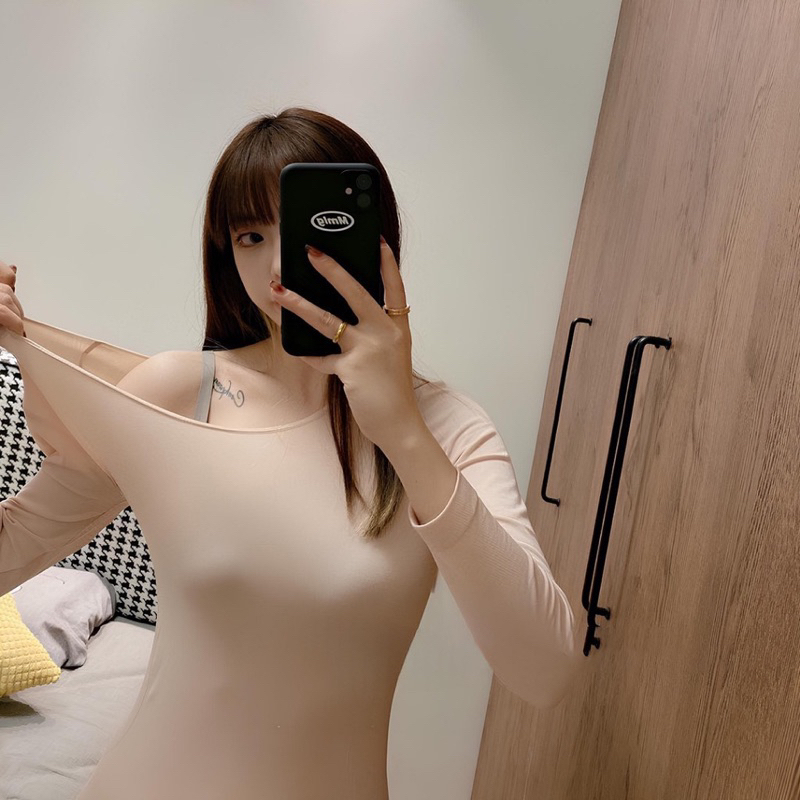 [Peinn] Bộ Quần Áo Giữ Nhiệt Cho Nữ, Mặc Bên Trong Chống Rét Mỏng Nhẹ Ôm Sát Cơ Thể Siêu Co Giãn 199 { M312 } DON03