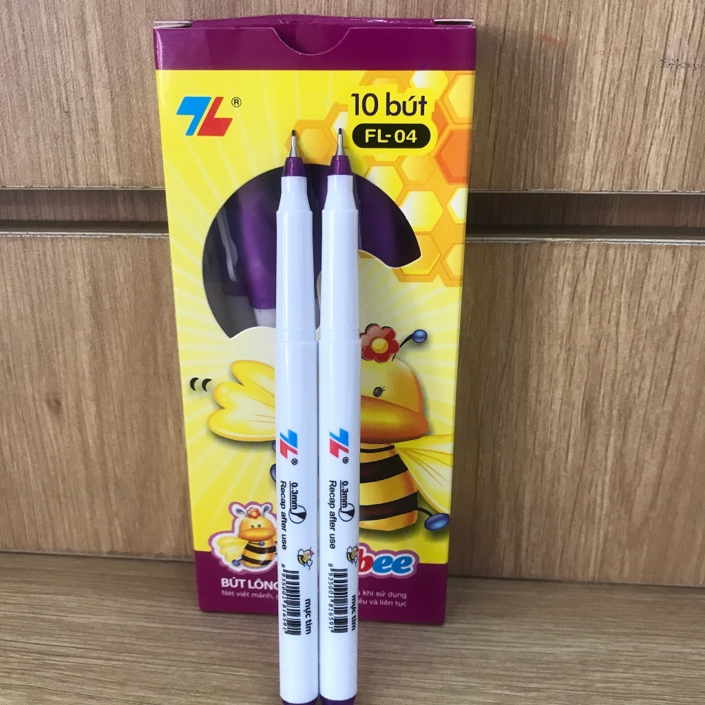 Bút BeBe Thiên Long tím FL-04