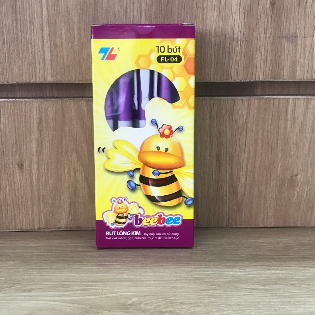 Bút BeBe Thiên Long tím FL-04