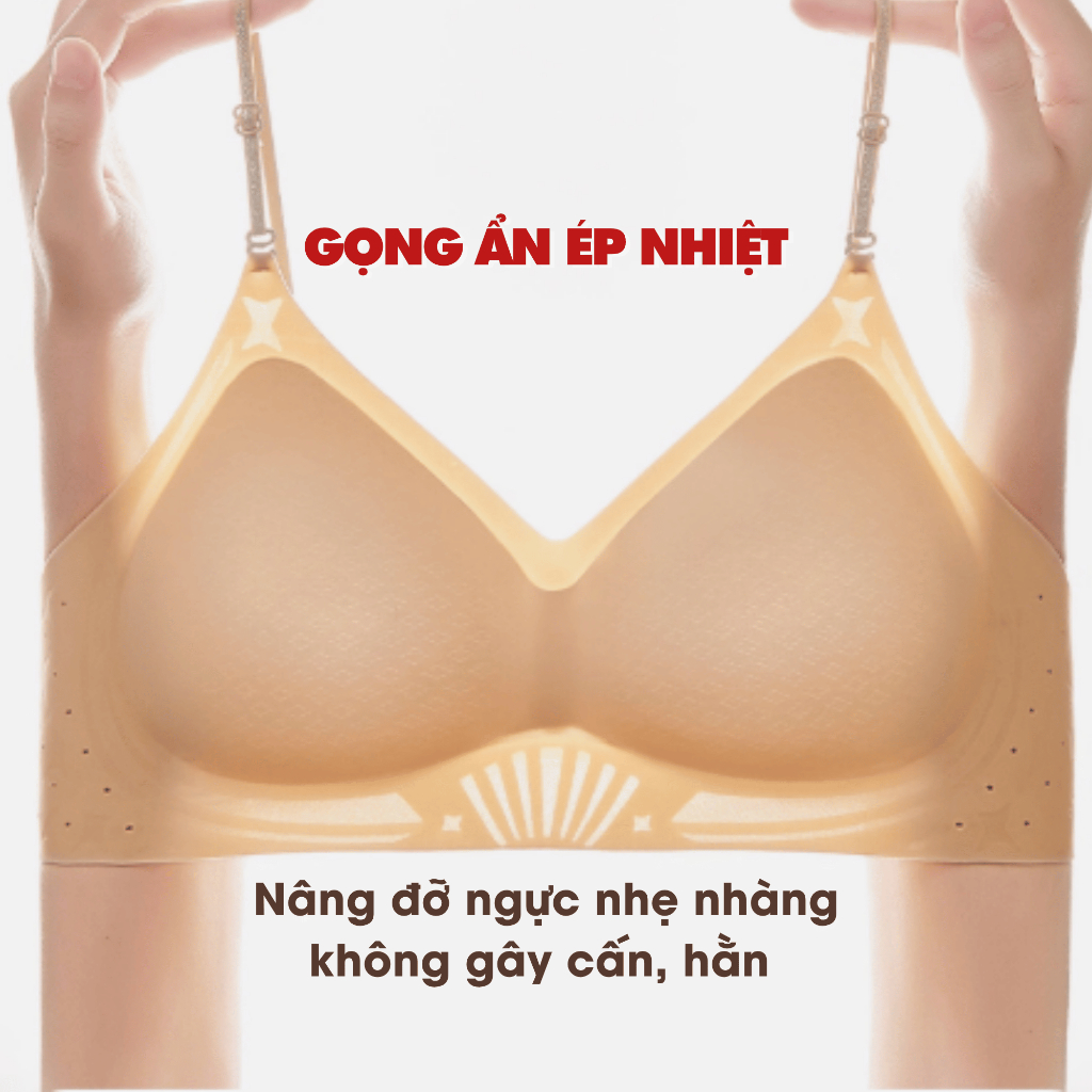 [Hàng Mới Về] Áo Ngực Su Hở Lưng Mỏng Mịn Tàng Hình, Áo Lót Nữ Đúc Su Cài Sau Hở Lưng AMYBRA A925