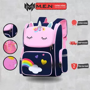 Ba lô cho bé nhỏ đi học Hình Ngựa Pony M.E.N chống gù lưng [SALE RẺ]