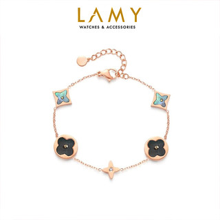 Vòng tay nữ LAMY Four Leaf Flower Bracelet Silver 2020